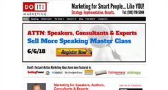 Desktop Screenshot of doitmarketing.com